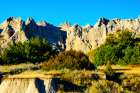 USA, South Dakota, Wall, Badlands National Park, Hay Butte Overlook Art Print
